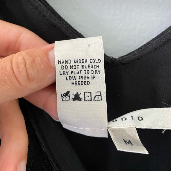 Max Studio black dress size M - Picture 9 of 9